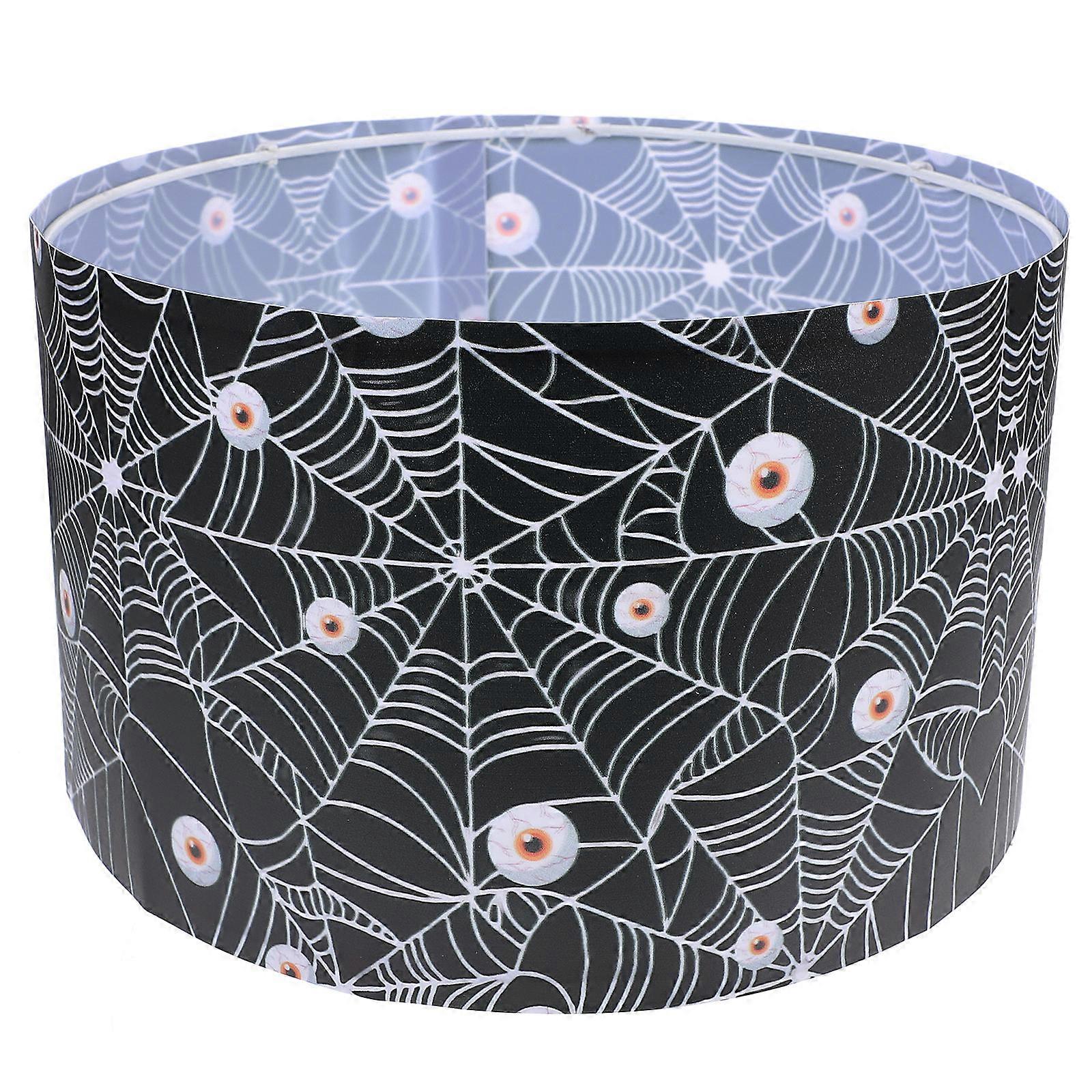 Lampshade Decoration Halloween Aesthetic Decor For Home Plastic And Cloth Material Create Atmosphere 1Set