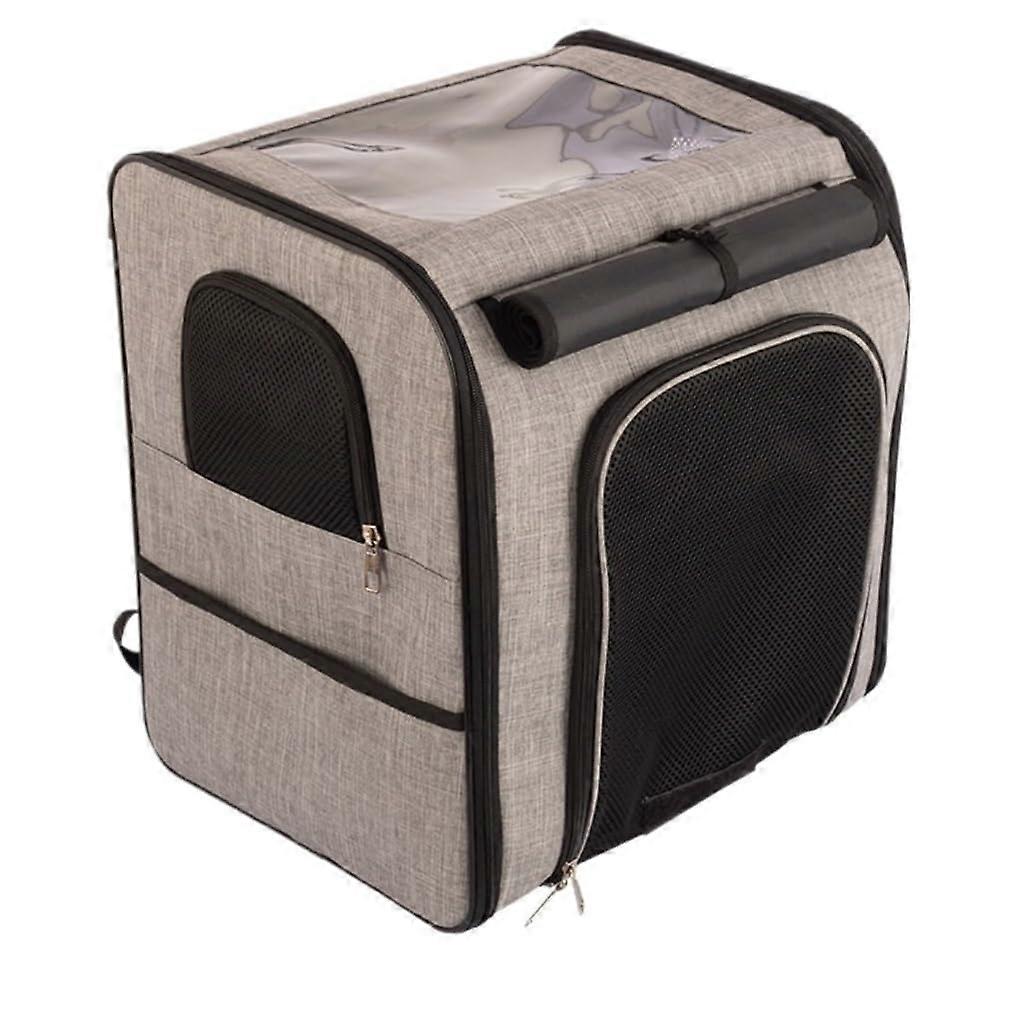 Cat Bag, Foldable Pet Backpack, Portable Shoulder Bag, Breathable, Multifunctional Storage, Model A G