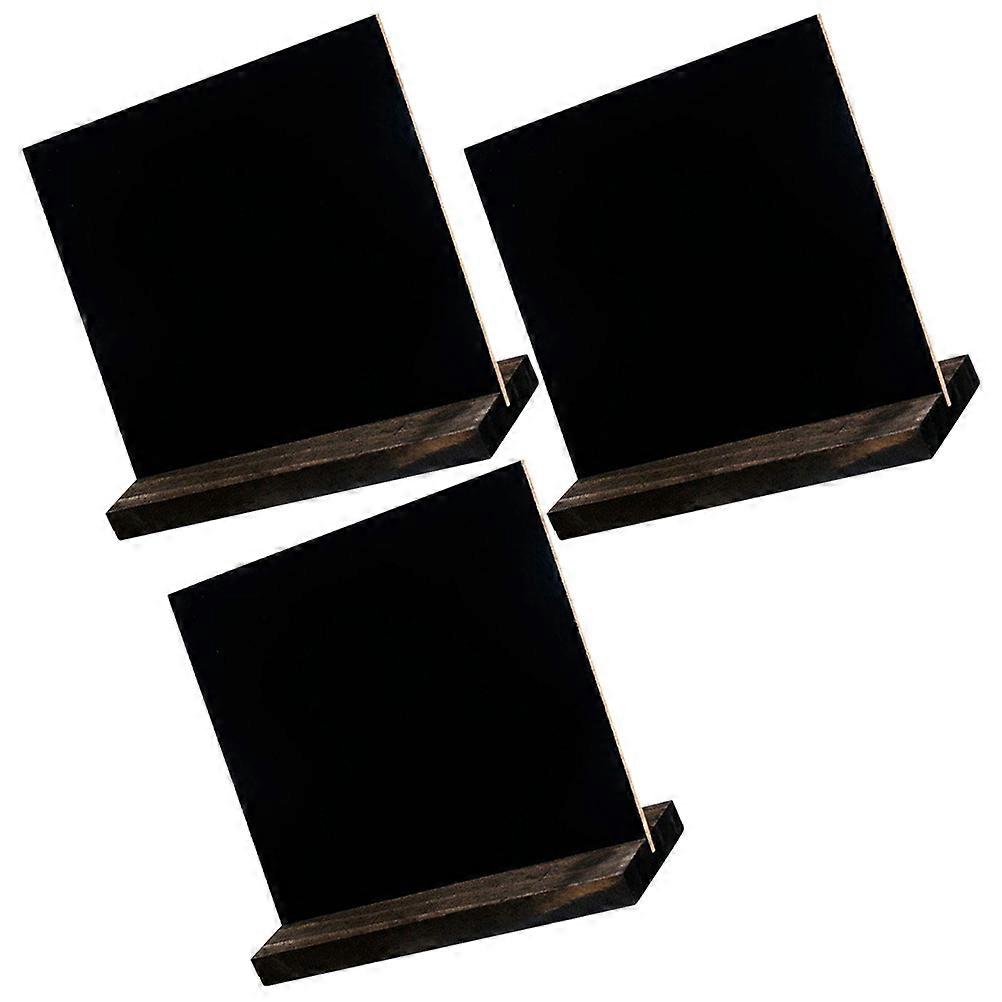 3pcs Mini Chalkboards Vintage Blackboards Multifunctional Message Display Boards