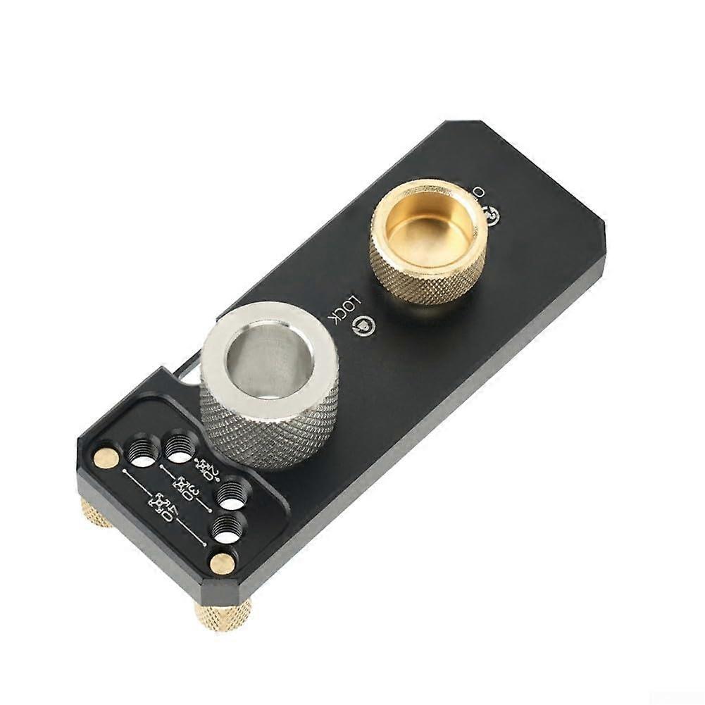 Aluminium Profile Drill Jig for T-Slot Extrusions, Adjustable Universal Drill Guide for DIY and Professionals