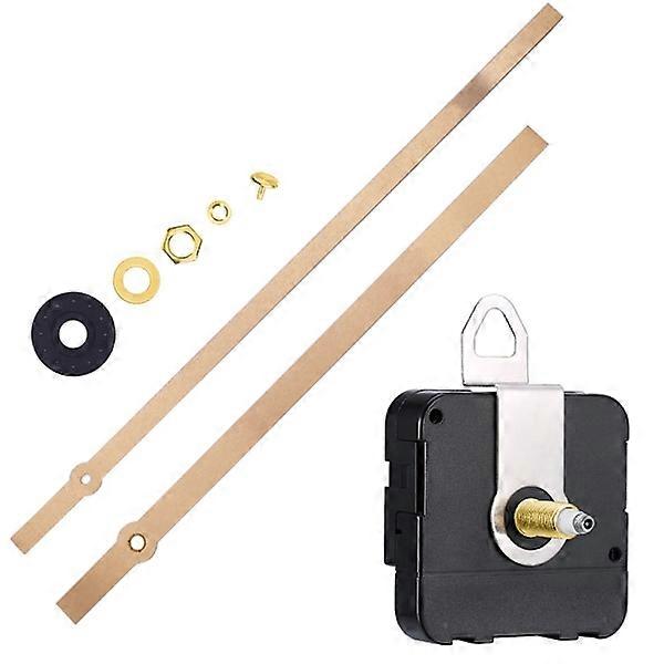 DIY Clock Movement with Hands and Accessories Gold Gold