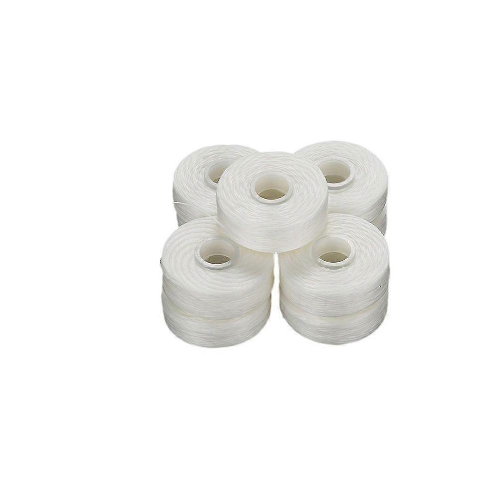 10pcs Dental Flosser Built-In Spool Wire Flosser Replacement Core Polyester Dental Floss Refill For Oral Care Tooth Cleaning 50m