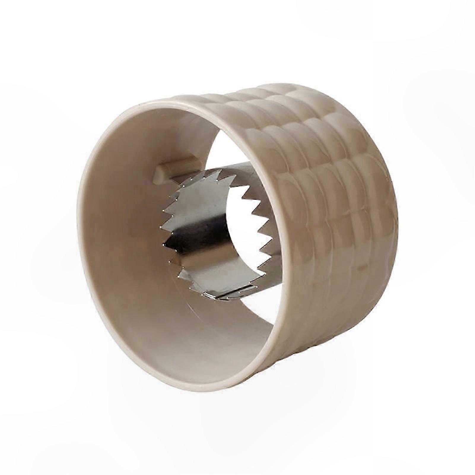 Manual Corn Stripper with Sharp Blade and Comfortable Grip for Easy Corn Cob Stripping in Kitchen Use