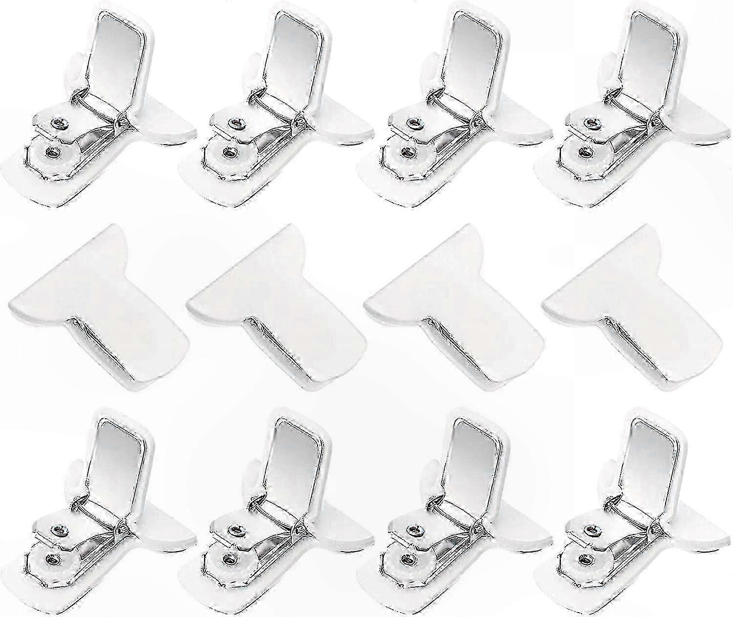 2-Pack Quilt Clamps | Anti-Slip Comforter Holders to Keep Duvet in Place | White Bedding Clips for Secure Fit