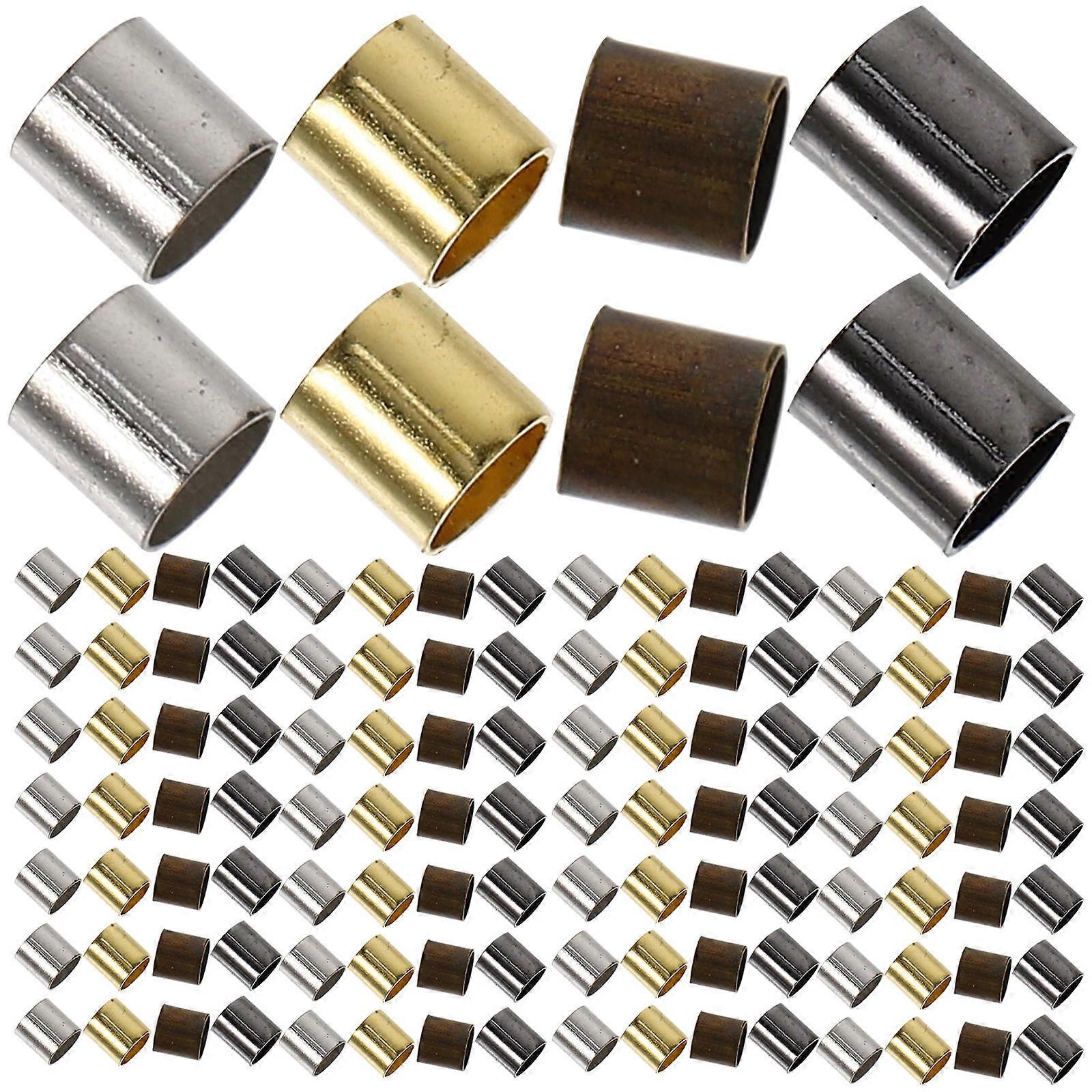 3000Pcs Assorted Color Copper Crimping Beads for DIY Jewelry Making Crafts and Accessories