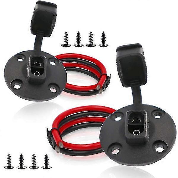 2st Sae Plug & Socket Solar weatherproof set