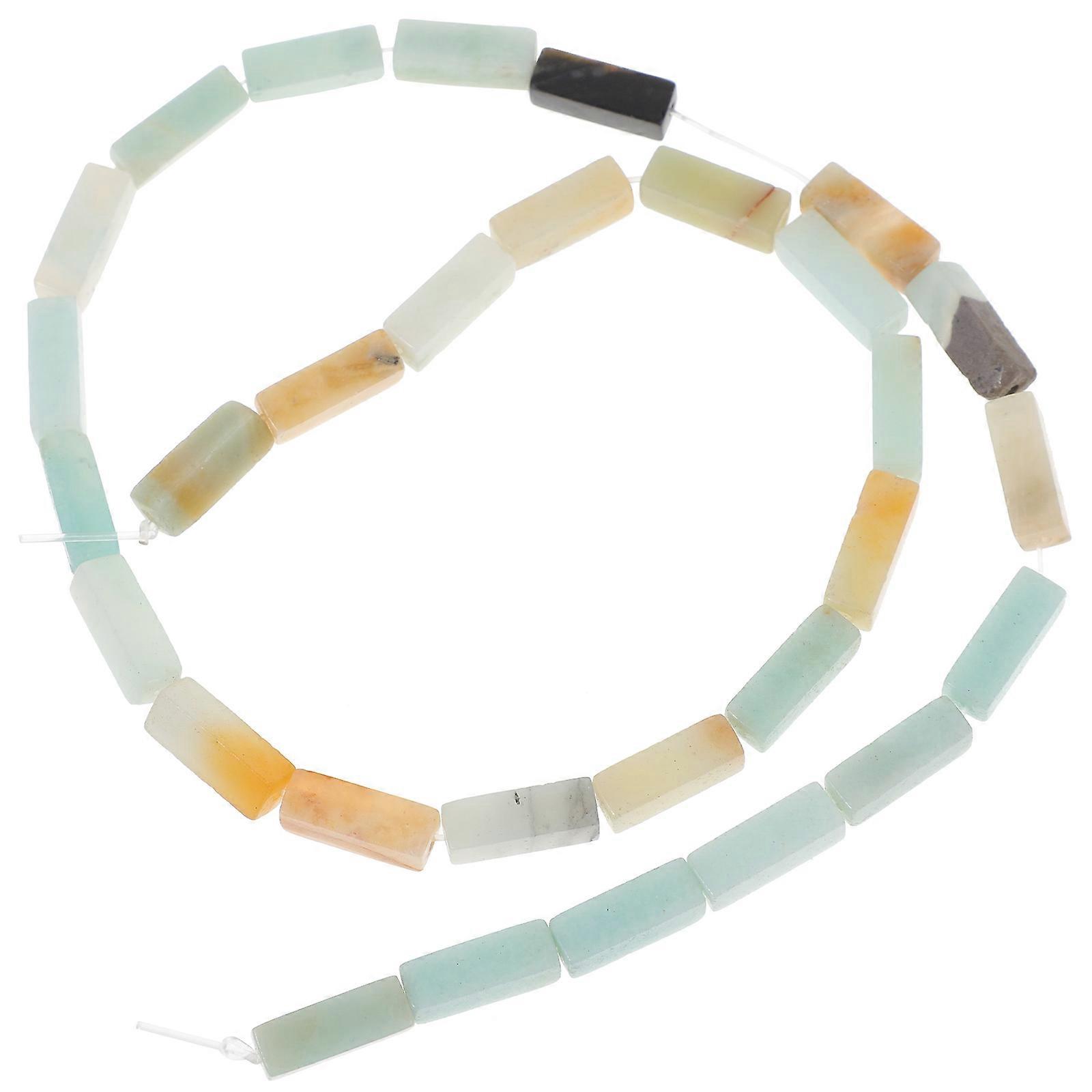 Natural Stone Spacer Beads for Jewelry Making   Agate Loose Beads Approximate Per String for DIY Crafts, Bracelets, and Necklaces