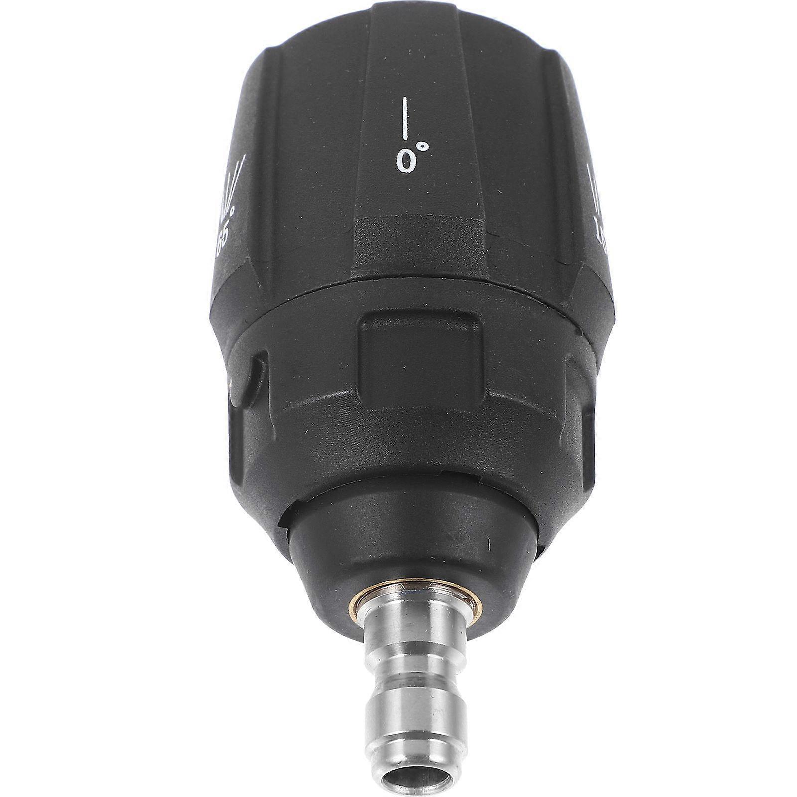 High Pressure Car Washer Nozzle with Quick Connect for Home Use Black Plastic Aluminum Alloy 0.8L