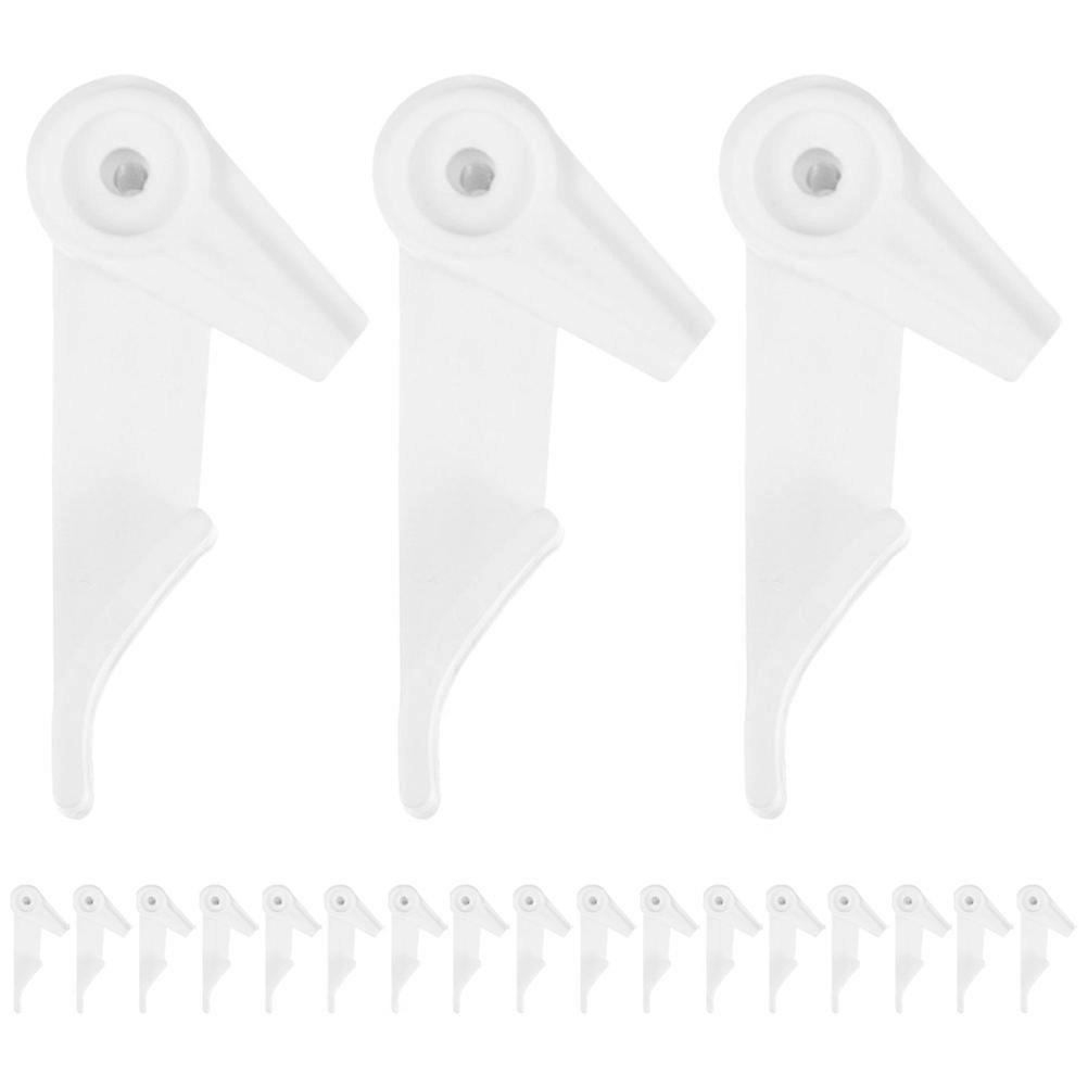 Ceiling Light Clamp 20Pcs Plastic Ceiling Light Fixed Clips For Easy Installation In Home Lighting 4.70X2.00X1.80CM Design