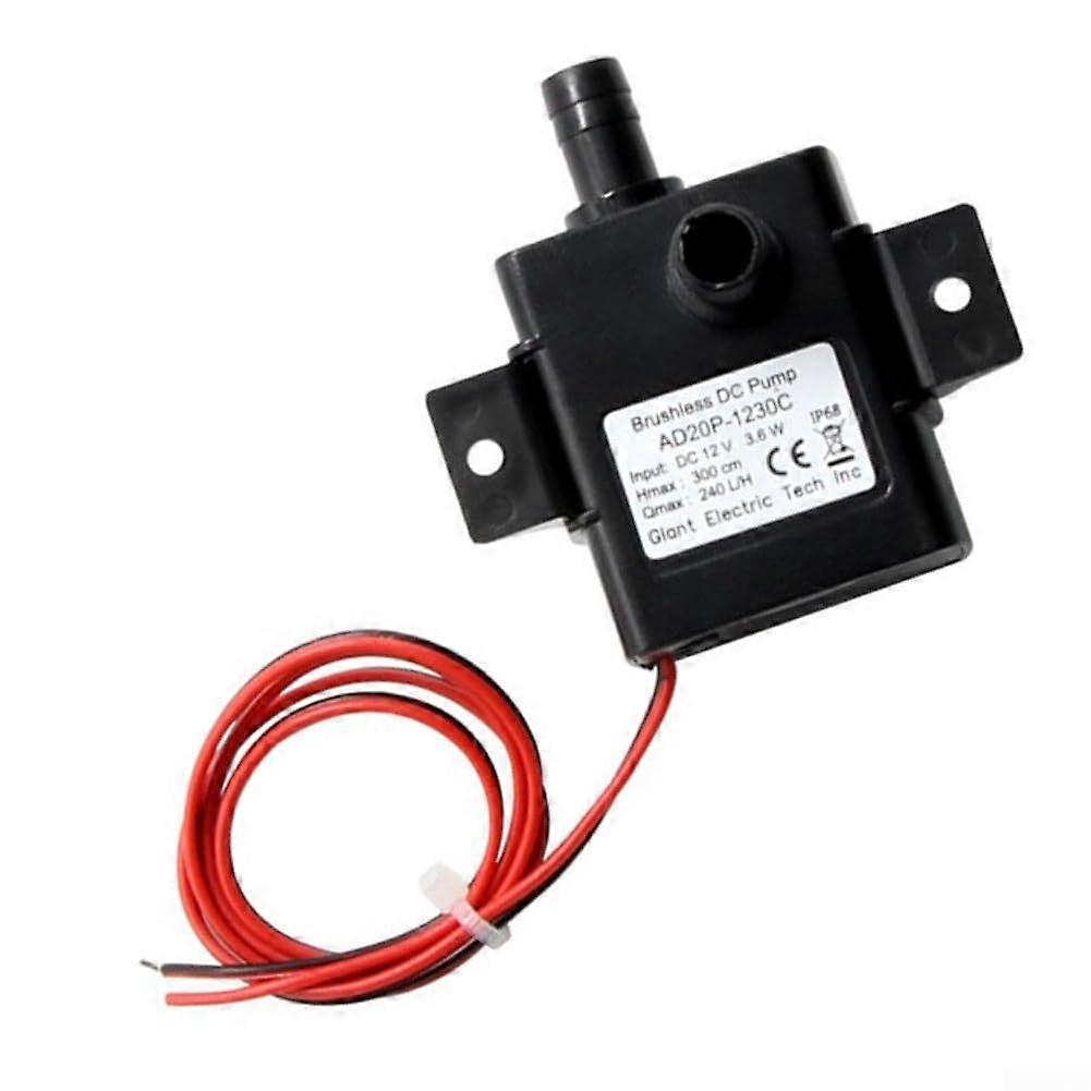 Maximize heat dissipation with a watercooled DC12V pump, robust and reliable (1230°C).
