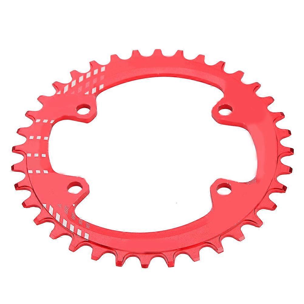 BCD 96MM Narrow Wide Chainring Single Chain Ring for M6000 M7000 M8000 (Red 36T)