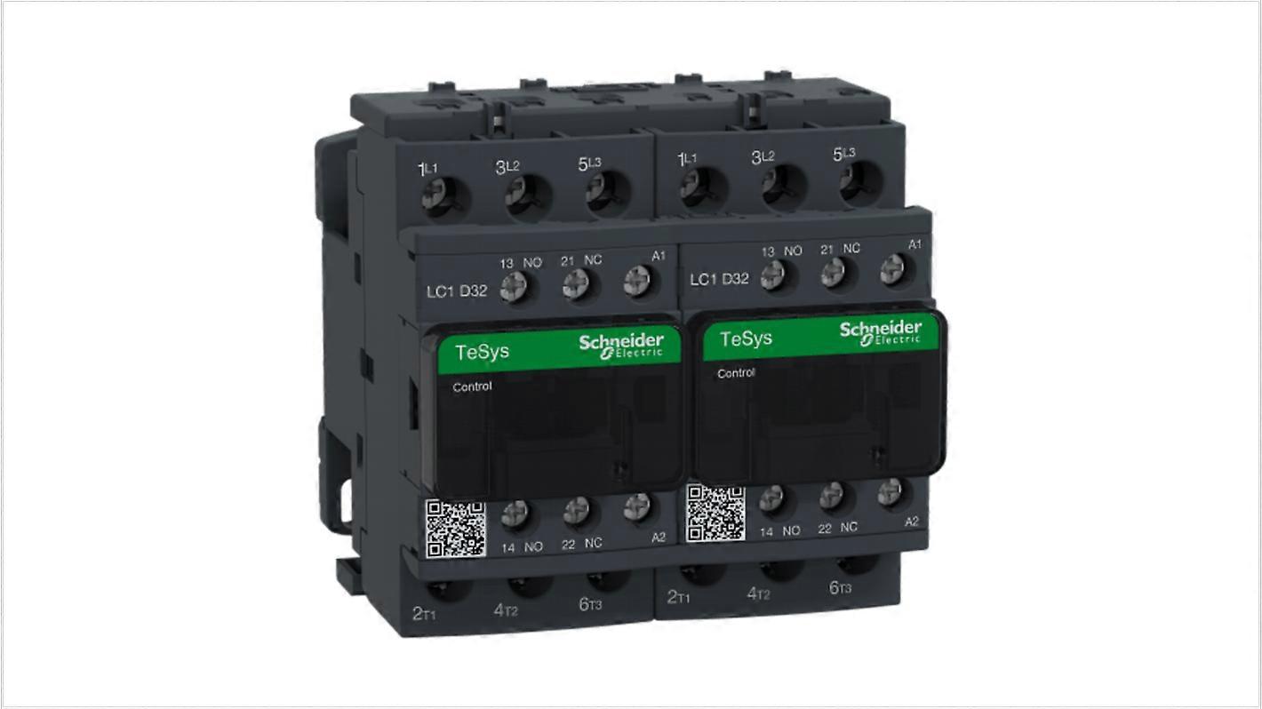 Schneider Contactor 32a 3-pole Reversing Lc2d32p7v