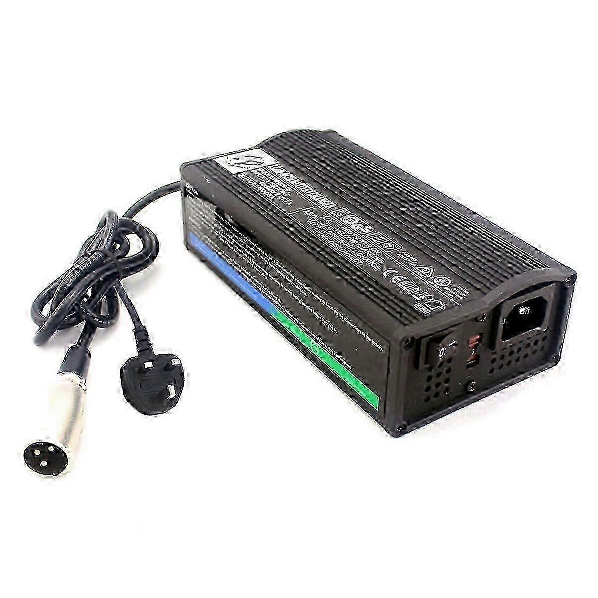 LEWE 24V 5A Mobility Scooter / Wheelchair Battery Charger – Replacement For HP8204B, Black