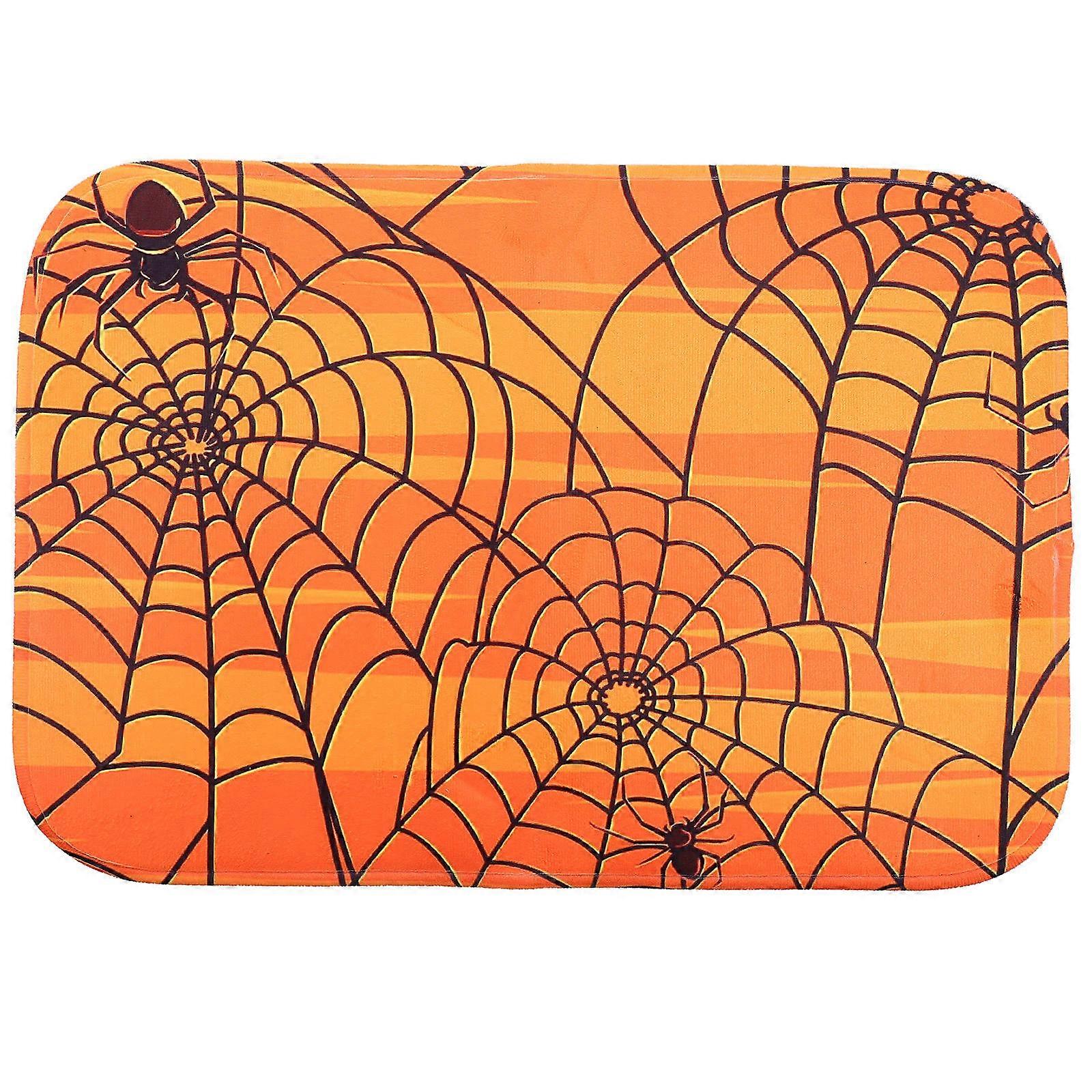 Anti-slip Halloween Doormat Rectangular Shape For Home Decor 60X40CM Unique Pattern 1 Piece
