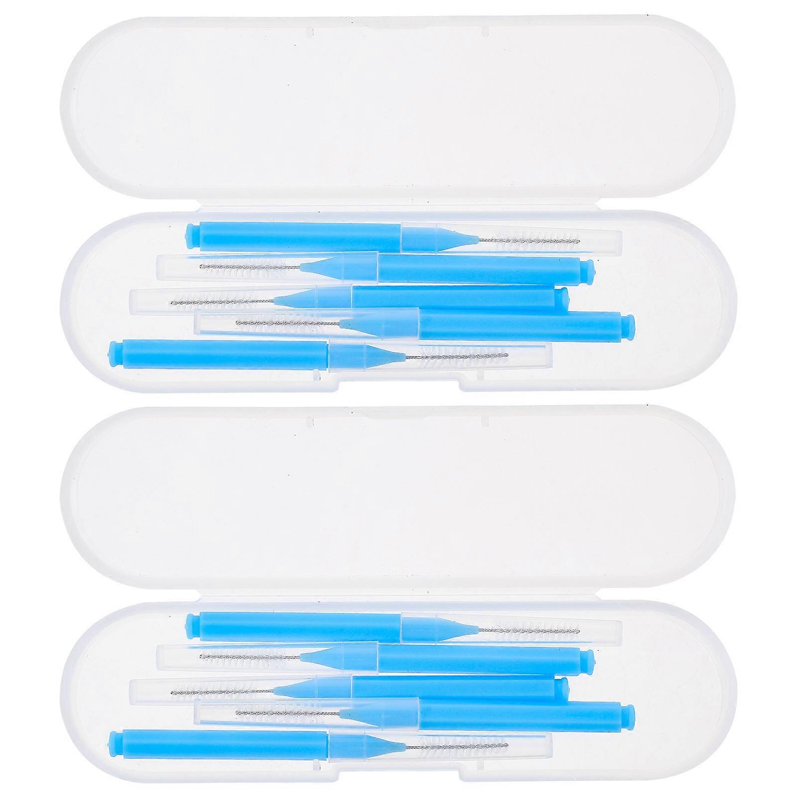 2 Pack Multifunctional Shower Nozzle Cleaning Brush for Dust Removal, Reaches Hard to Access Areas, Prevents Clogging for Shower Heads and Tight