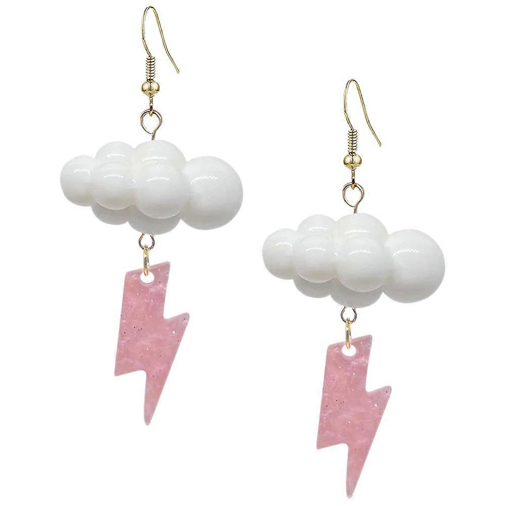Earrings Cloud Dangle Earrings Acrylic Jewelry 1Pair