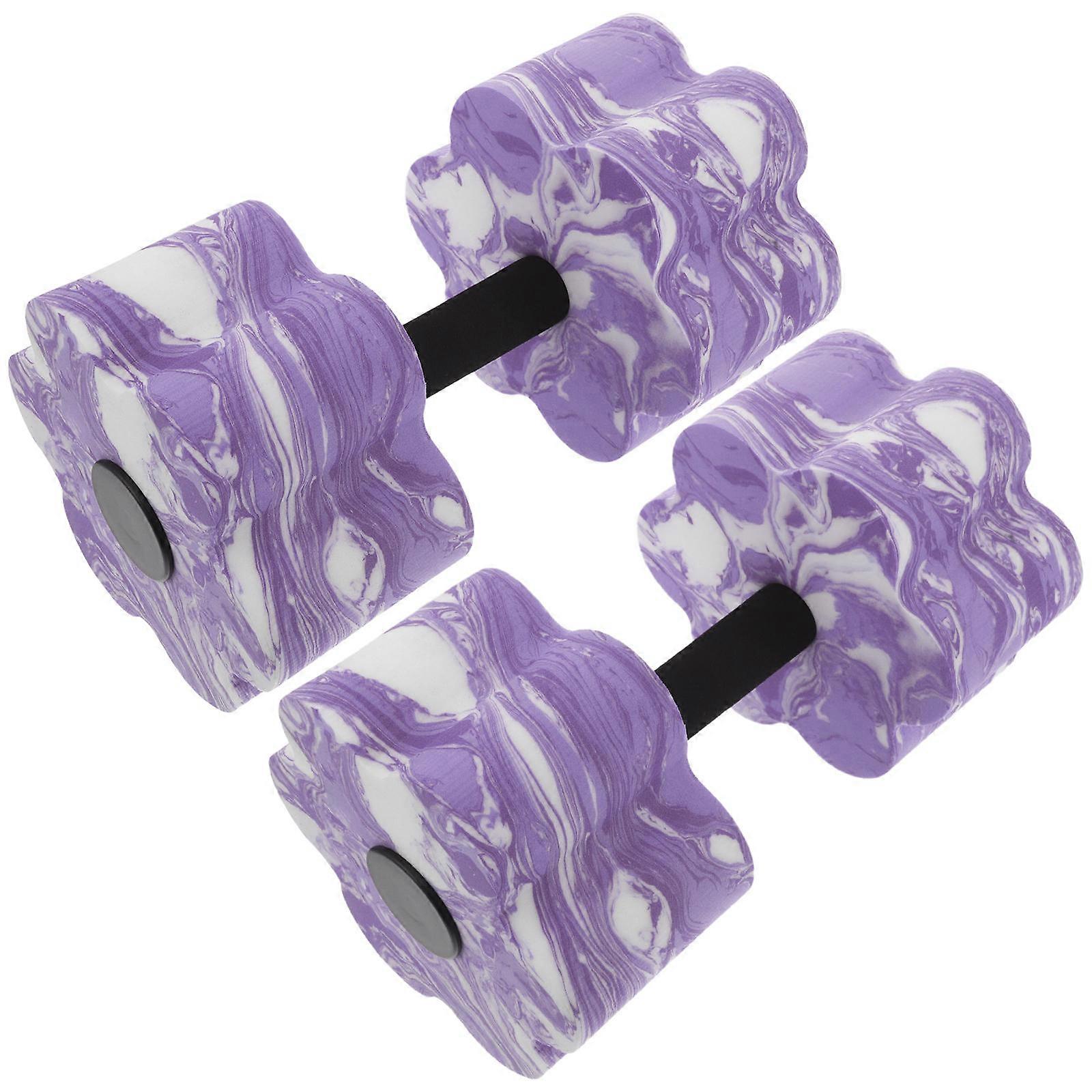 Floating Barbell Dumbbells 2Pcs EVA Material for Kindergartens Sensory Training Perfect for Water Exercise Exercises Reliable Grip