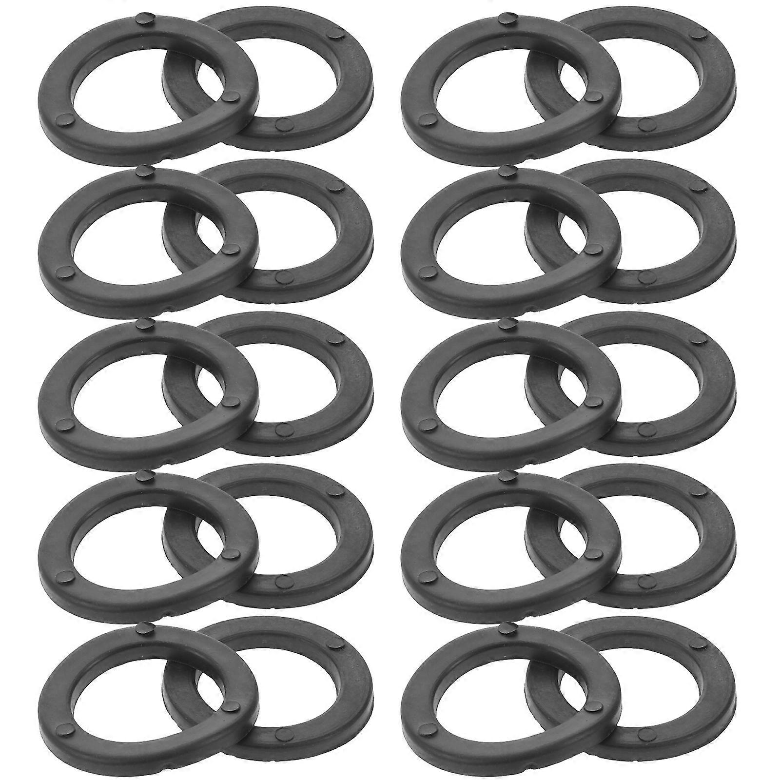 20 Pcs Barbell Spinlock Collars & Washers – Durable, Non Slip Gasket Replacement Parts for Dumbbells & Fitness Equipment – Easy Installation for Home