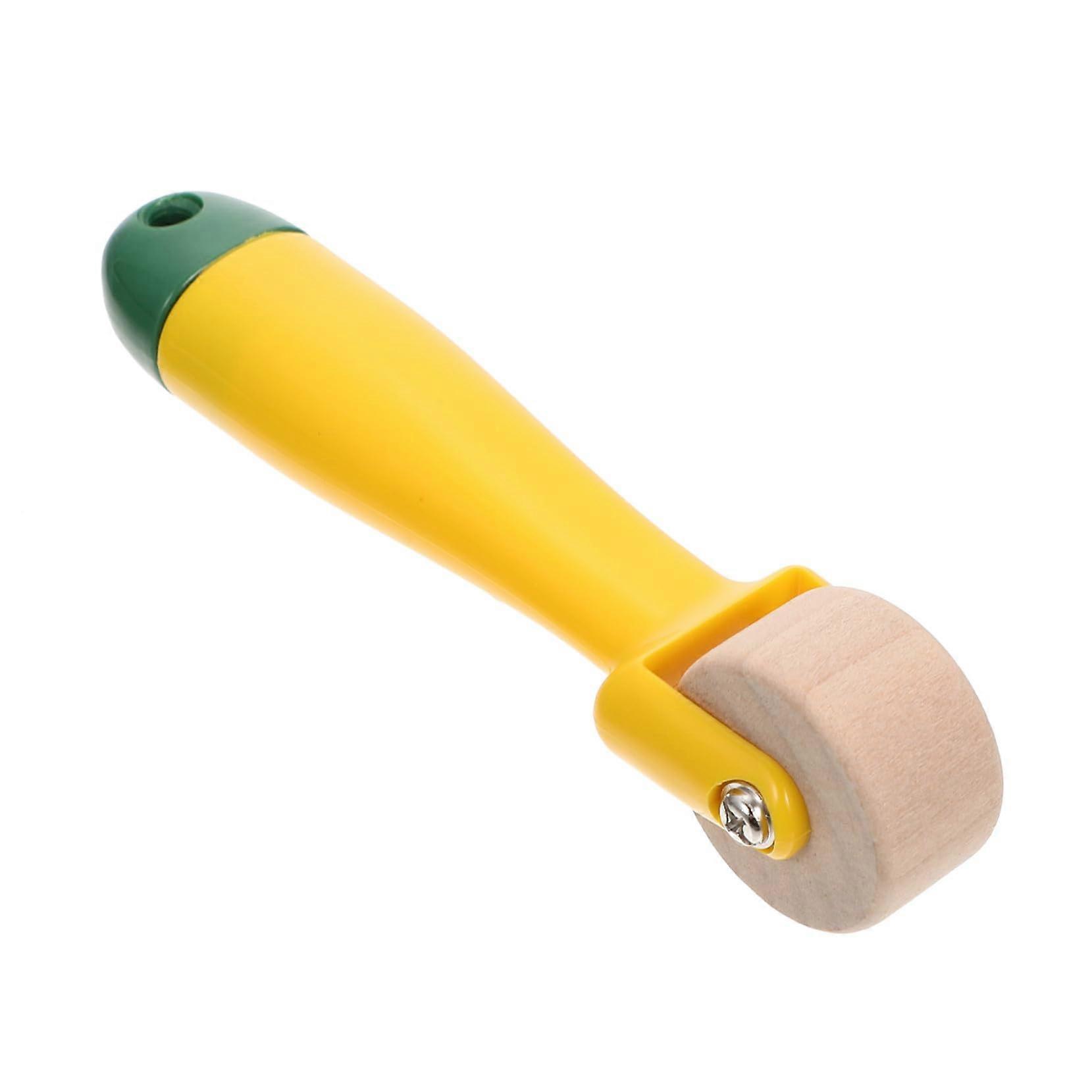 Wallpaper Seam Roller Tool, Flat Pressure Roller for Wallpapering, Plastic Wallpaper Smoother, Small Adhesive Roller