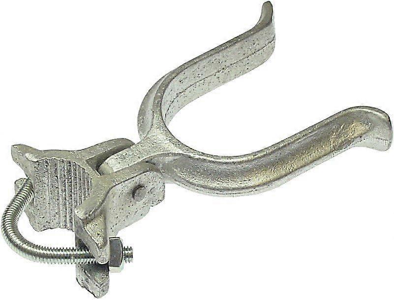 Heavy Duty Fork Latch - Malleable -2" x 3" Chain Link Gate Silver