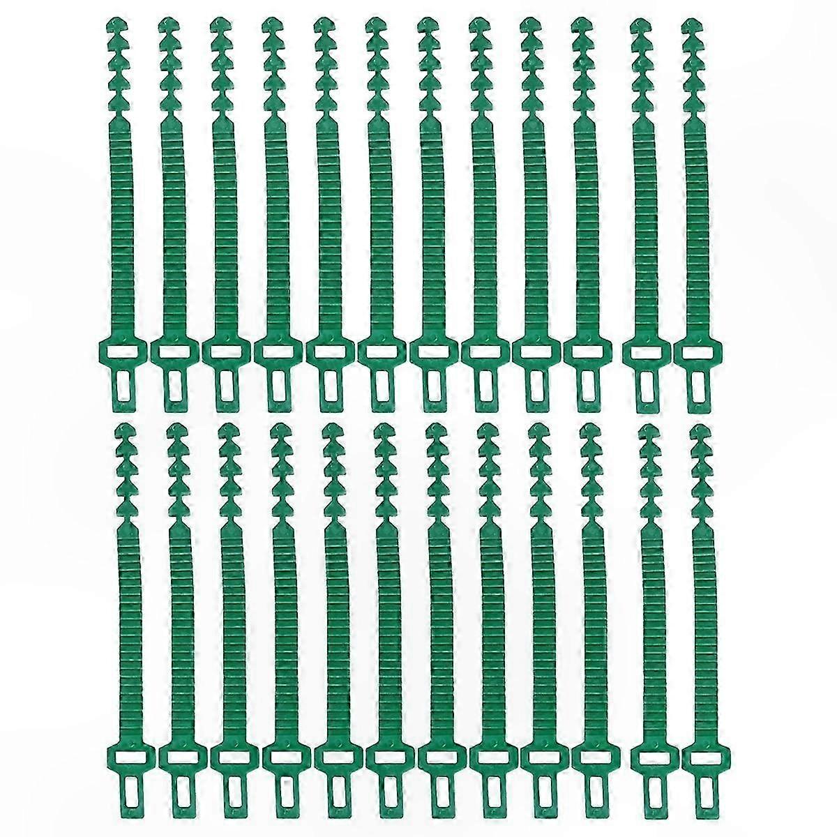 24-Pack Tree Support Straps, Adjustable Garden Stake Connectors for Plant Stabilization