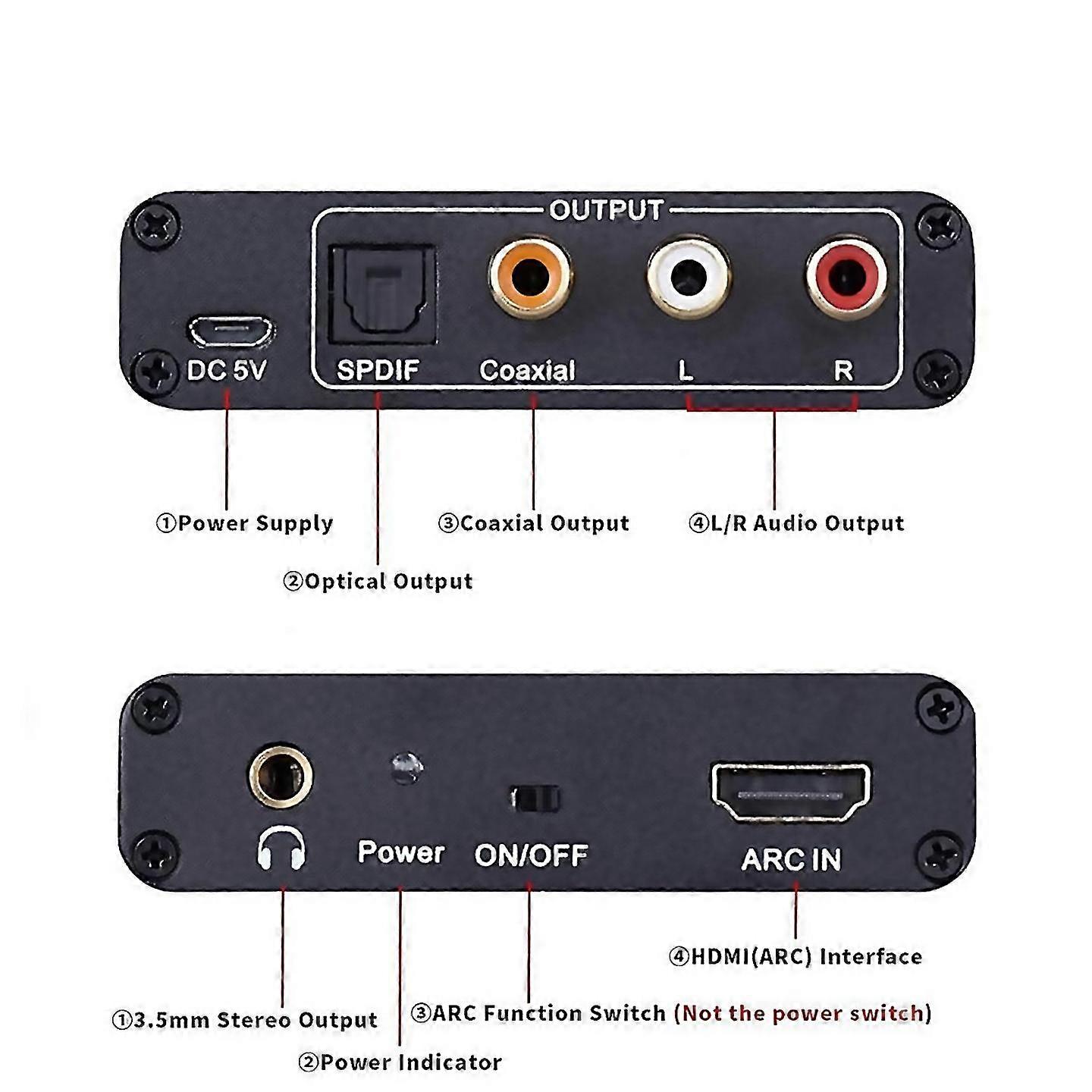 For compatible arc audio extractor