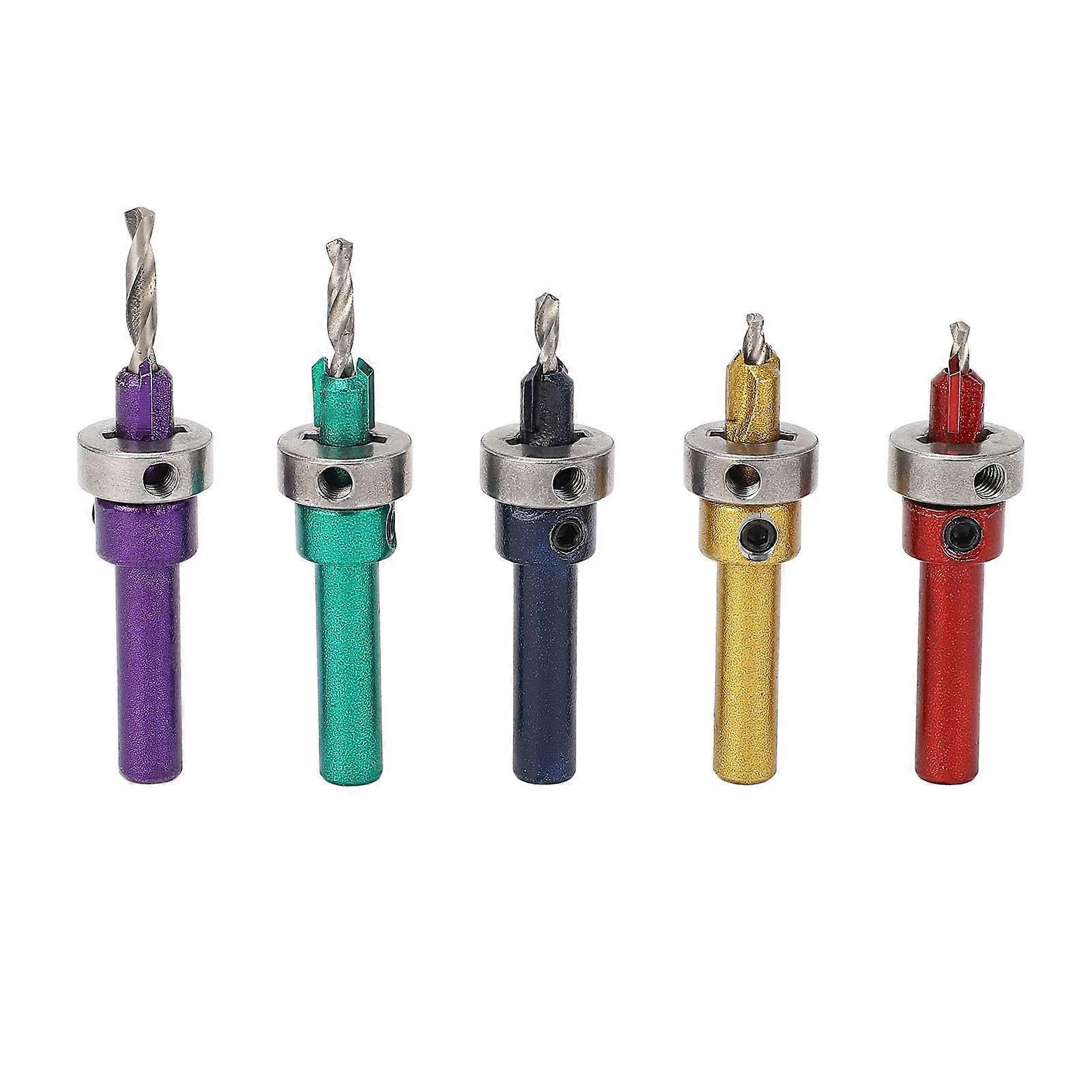 Long shank Forstner bit Simpurador 5 PCs 2.84.0 Mm for woodworking enthusiasts