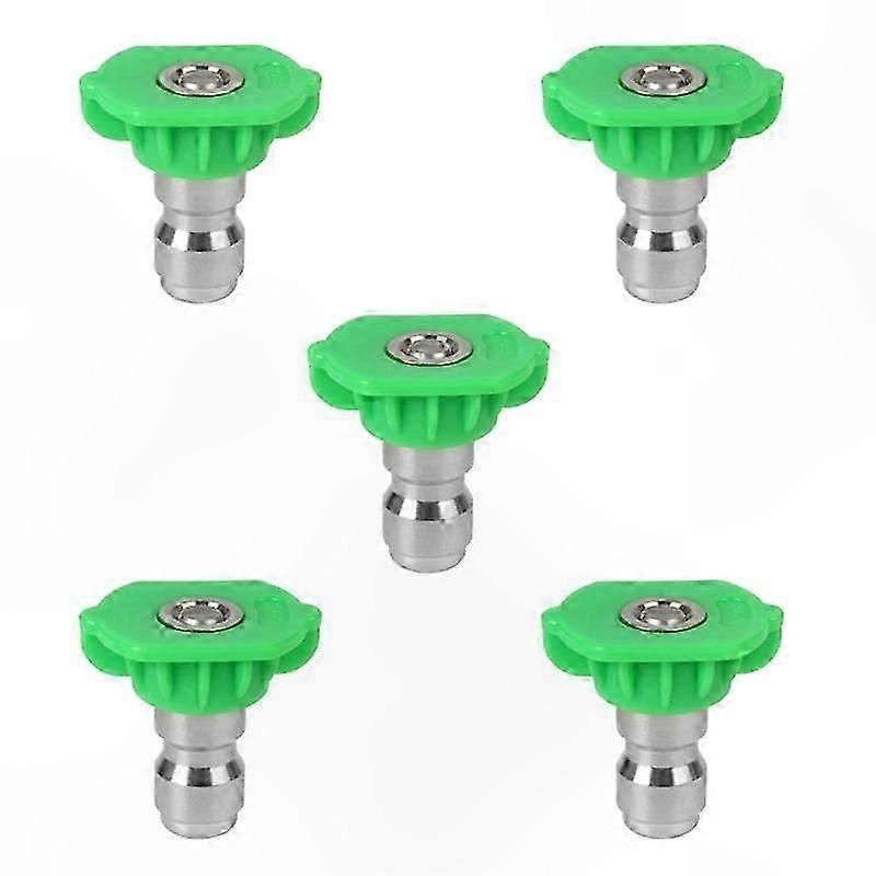 High-Pressure Washer Nozzle Tips, 5-Pack Replacement Set for Cleaning Tasks