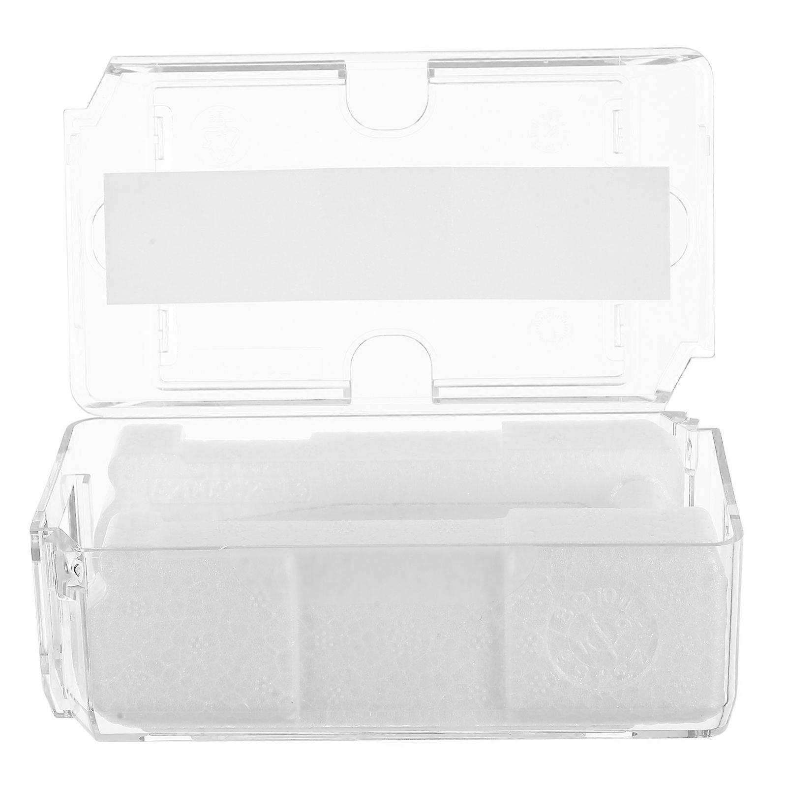 1pc Transparent Watch Box Watch Storage Box Sturdy Watch Display Container