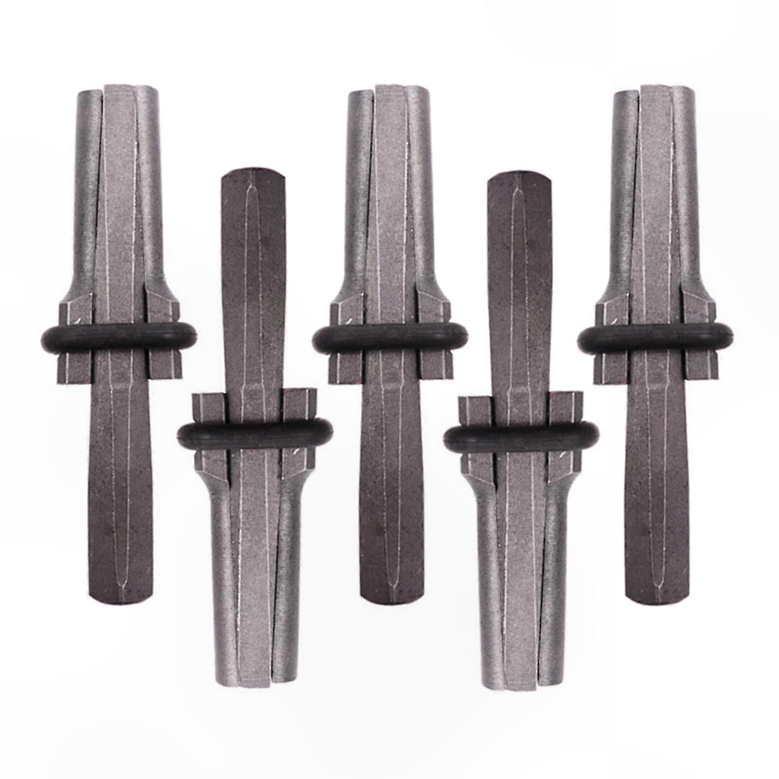 5Pcs Durable Wedges and Shims for Concrete, Rock, and Stone Splitting Hand Tools