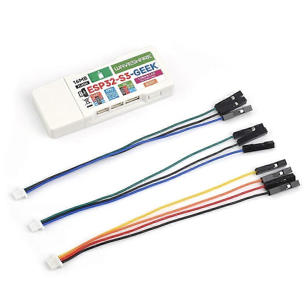 The ESP32S3 development board is based on the ESP32S3R2 chip and supports WiFi/Bluetooth modules with a 1.14inch color LCD.