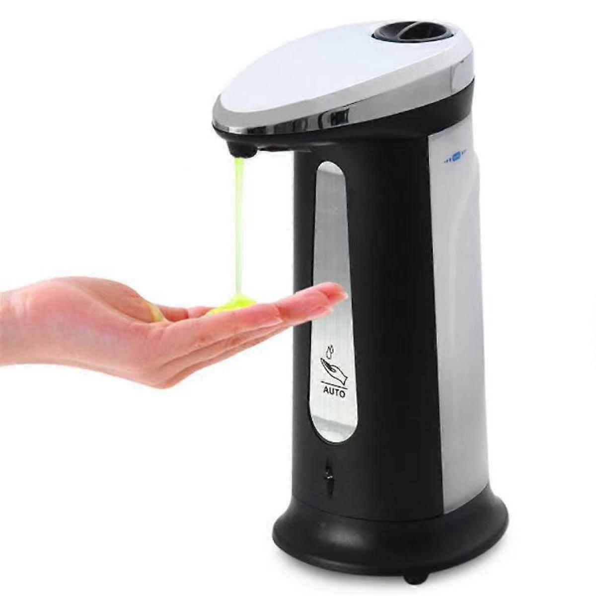400ml Touchless Automatic Soap Dispenser with Adjustable Soap Dispensing Volume Control Dial