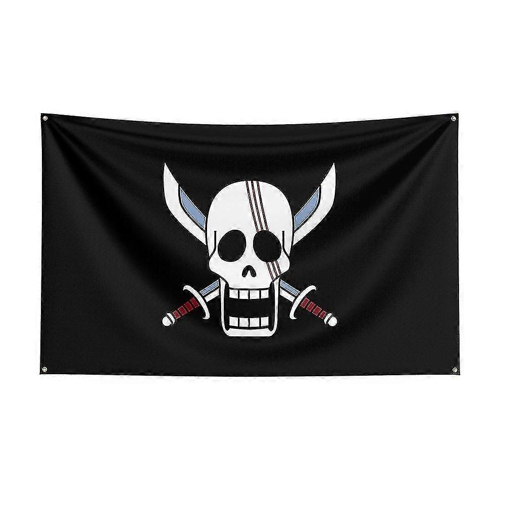 3x5 One Pieces Flag Polyester Printed Comic Banner compatible with Decor