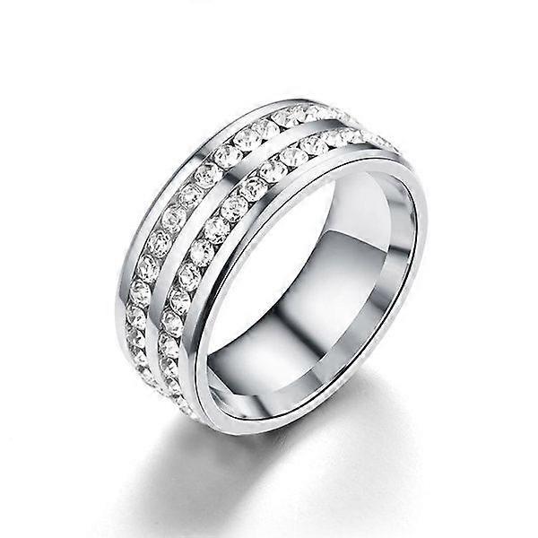 Herren Strass Kristall Fingerringe