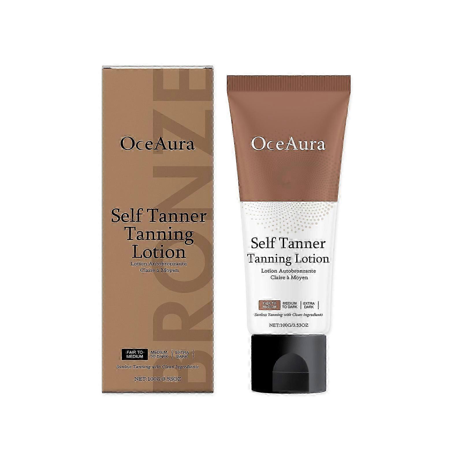 OceanAura Sunless Bronzer - Natural Radiance Enhancer - Hydrating Tint