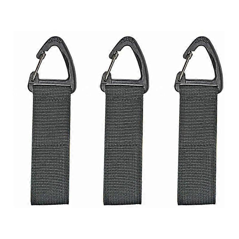 10 Pieces Wire Storage Strap for Home Storage Organizer (Black)