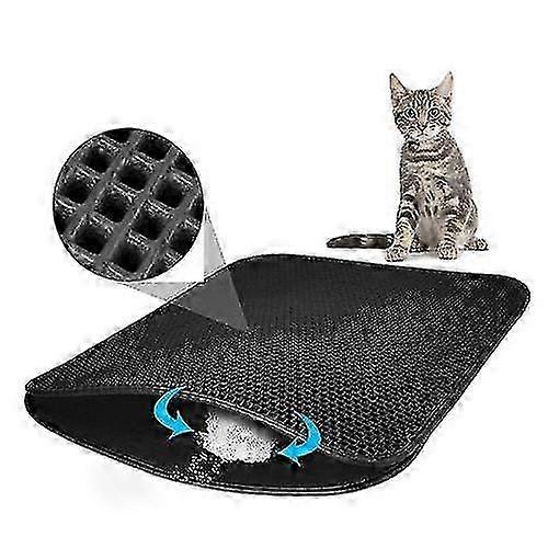Double Layer Foldable Cat Litter Cleaning Pad