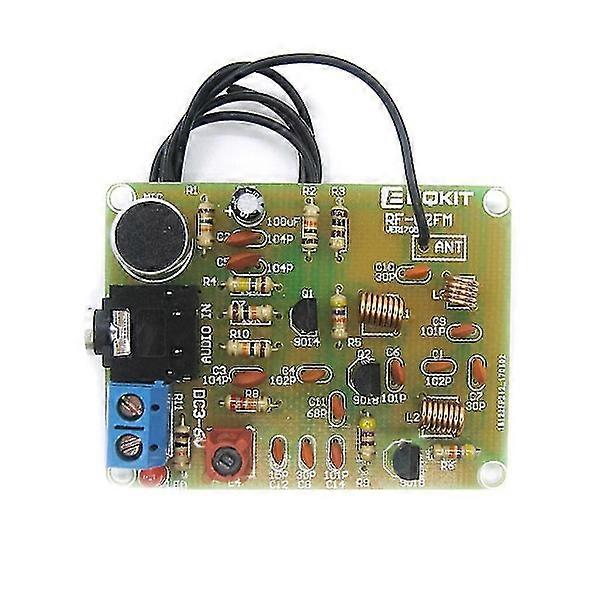 DIY Kit 88-108MHz FM Transmitter Frequency Modulation Wireless Microphone Set