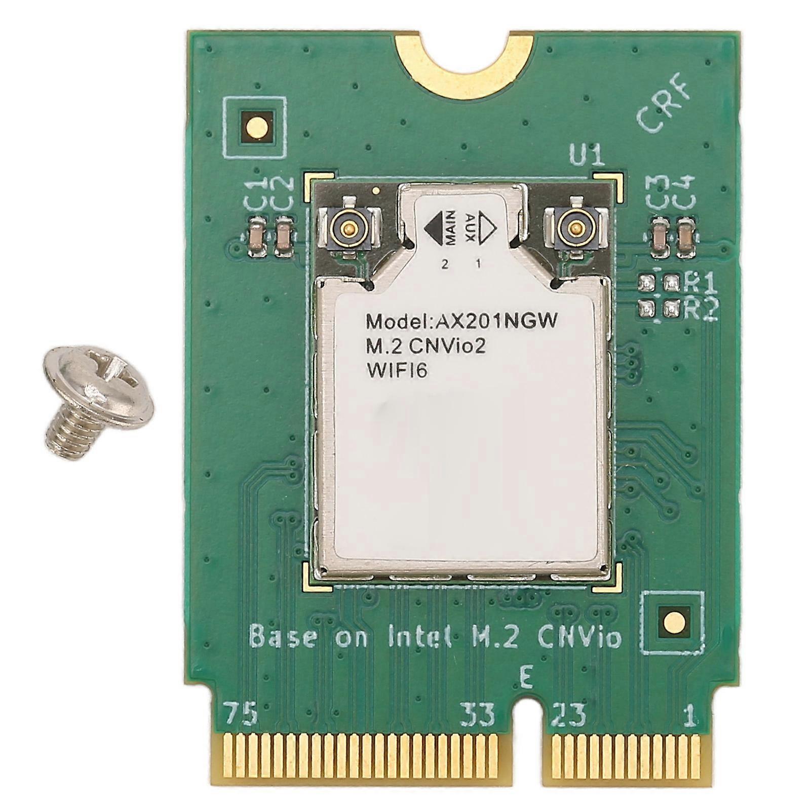 Wireless Module M.2 CNVio2 Interface WIFI6 3000Mbps BT 5.0 Built in Gigabit Wireless Network Card