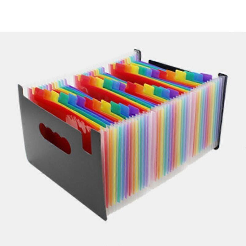 A4 Organ Expanding Colored File Folder 37 Pockets