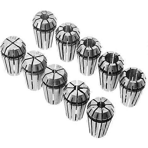13pcs ER11 1-7mm Spring Collet Set Collet Chuck Kit for CNC Engraving Machine &