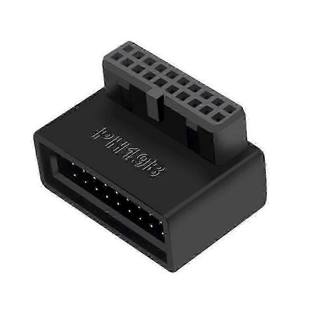 USB Header 90 Degree Adapter for Computer Motherboard USB 3.0 19P 20P