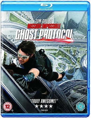 Mission Impossible - Ghost Protocol Blu-Ray (2014) Tom Cruise Bird (DIR) cert Region 2