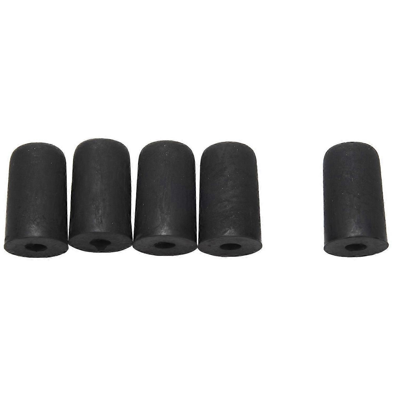 5 Pcs Cello tail pin case Tip Cap Mat For Cello Stringed Violin Parts