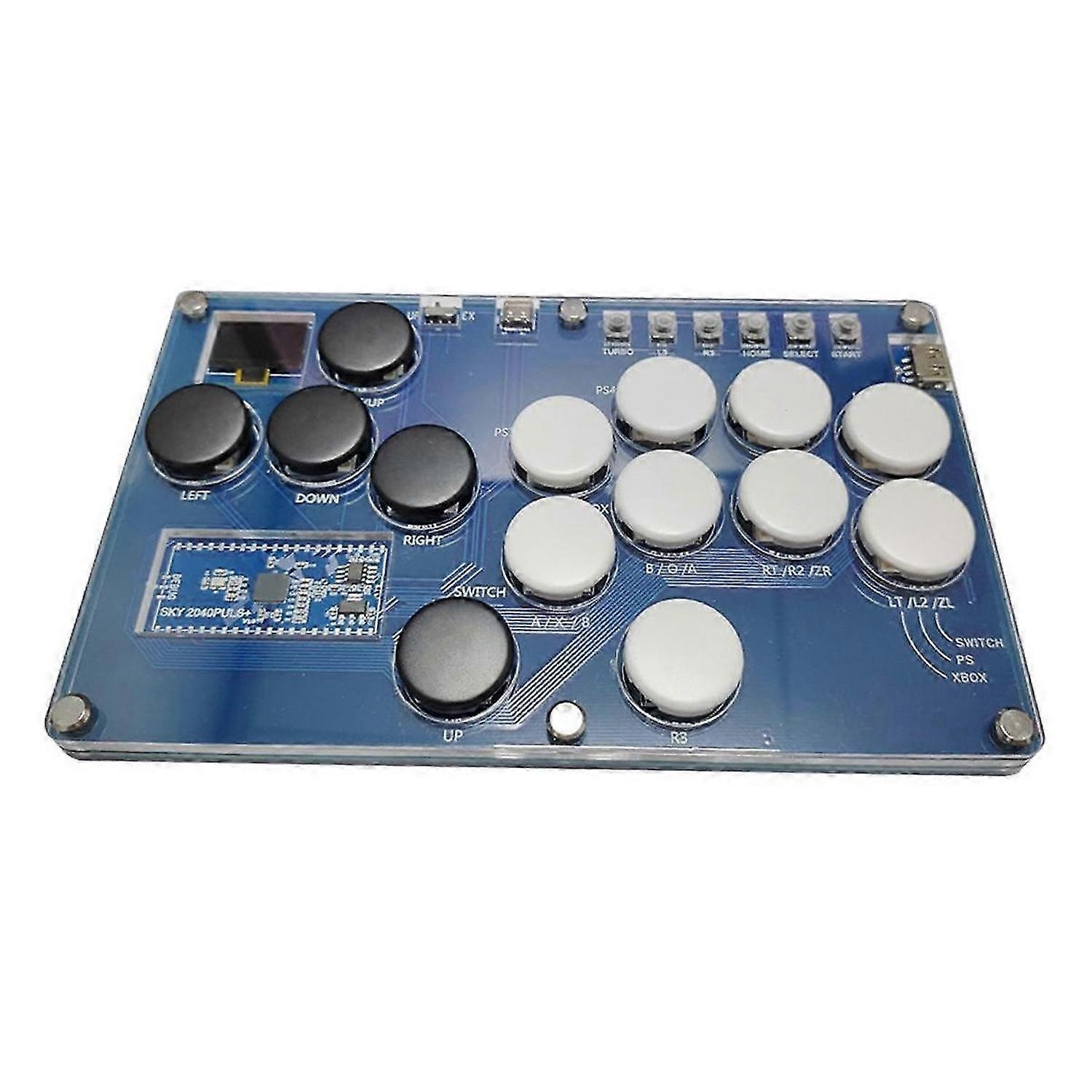 14Key Joystick Keyboard Arcade Stick Controller for //Switch/Steam Arcade Controller Fight Sticks A