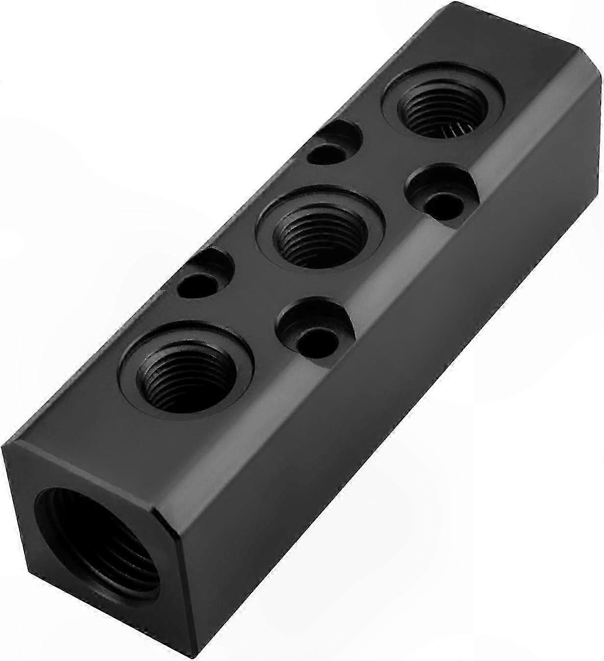 3 Way 5 Port Air Compressor Manifold, High-Quality Air Distribution Component
