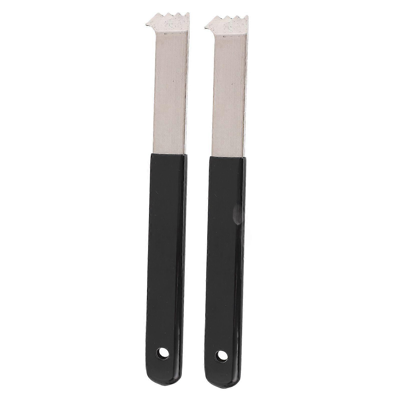 Paver Removal Tool with Micro Tooth Groove Scraper Comfortable Grip Paver Extractor Puller Sunken Brick Tool for Stones Blocks