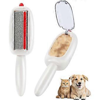 Reusable Pet Hair Remover Lint Roller Brush, Washable Pet Cat Dog Hair Removal Roller Tool for Clothes, Furniture