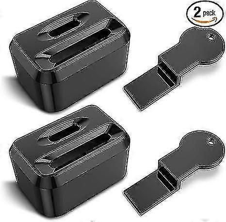 2 st säkerhetsbälteslåsskydd barnsäkert universellt