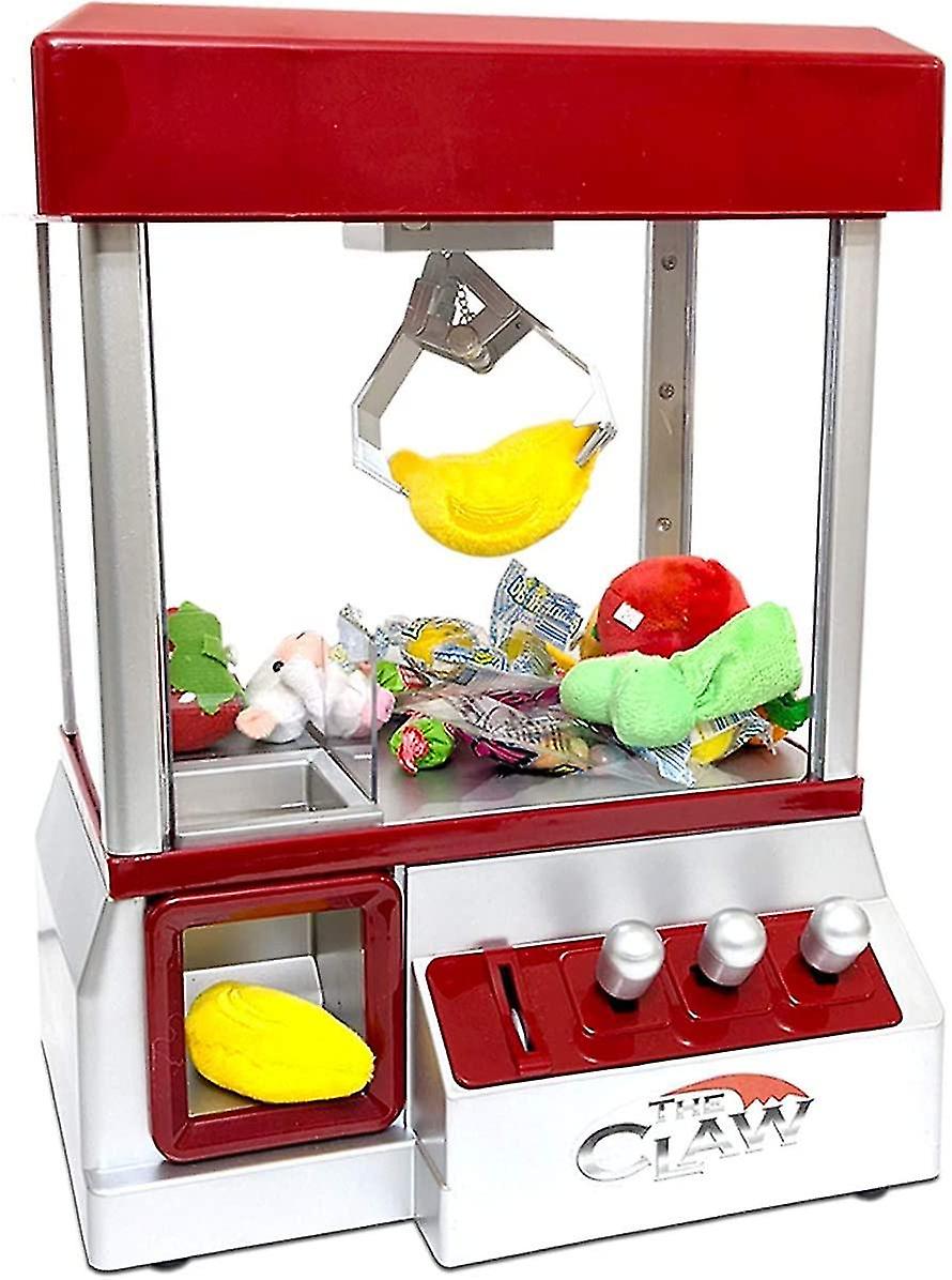 Electronic Arcade Claw Machine Mini Candy Prize Dispenser Game With Sound
